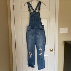 Hollister Boyfriend Overalls